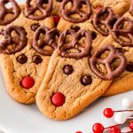 Whip up the cutest Christmas Reindeer Cookies—delicious soft peanut butter treats that your kids will love this December!