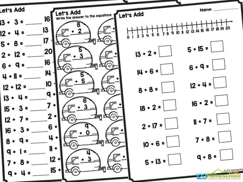 addition worksheets for kindergarten 1 20 Looking for a fun and effective way to help your kindergarteners practice their addition skills? Check out our collection of free kindergarten addition worksheets designed specifically for students learning to add numbers up to 20! These addition within 20 worksheets are perfect for reinforcing basic math concepts in a playful and engaging manner.
The addition activities are designed to cater to young learners, making addition enjoyable with colorful illustrations and kid-friendly formats. Not only do these worksheets provide ample practice opportunities, but they also come with an answer key, making it easy for teachers and parents to check answers and track progress.
Research shows that practice is essential in building strong foundational math skills. With regular reinforcement, children become more confident in their abilities and more eager to tackle new challenges. These worksheets are a wonderful resource for classroom activities, homework, or even fun math games at home.