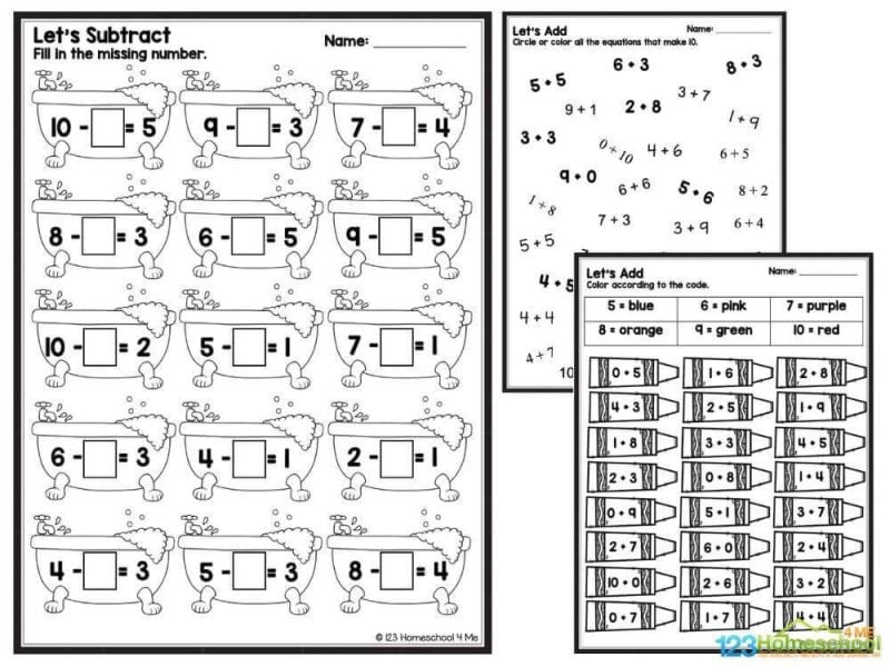 kindergarten mixed addition and subtraction worksheets Are you looking for fun and effective ways to help your K5 child practice addition and subtraction? Engaging kids in math at a young age can lay a strong foundation for future learning and foster a love for numbers. Here are some creative and enjoyable strategies to make math practice a positive experience for your little ones.
Start by incorporating everyday activities into your practice sessions. Kids learn best through play and real-life examples, so use opportunities at home or during errands to practice math. For instance, while grocery shopping, you can ask your child to help count items or add prices together. Encourage them to see math as a natural part of their world. If you’re baking, have them measure ingredients and calculate how many cups or tablespoons you need, demonstrating addition and subtraction in a fun and tangible way.
Utilize games to make practice enjoyable. Board games that involve counting or simple math, like Monopoly Junior or Chutes and Ladders, can reinforce these skills while providing an entertaining experience. You can also create custom games at home, such as a math scavenger hunt, where kids find numbered objects and solve addition or subtraction problems related to them. Another great option is online math games and apps that offer interactive practice tailored to their level, making learning fun and engaging.
Consider using visual aids and hands-on tools. Children in K5 typically respond well to visual and tactile learning methods. Use everyday objects like blocks, buttons, or coins to create addition and subtraction problems. By manipulating items, children can see the concepts taking shape, making abstract ideas much more concrete. Drawings and charts can also aid in visualizing problems. Encourage them to draw pictures or use number lines to solve addition or subtraction problems creatively.
Create a dedicated math practice time at home. Establishing a routine helps children focus and sets clear expectations. Make this time engaging by choosing a comfortable space free of distractions, and keep the sessions relatively short to maintain their attention and enthusiasm. You could explore a mix of different activities, such as worksheets, games, and hands-on tasks, to keep things fresh and exciting.