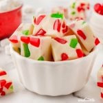 Get ready for the holidays with these easy and delicious Chewy Christmas Gumdrop Nougats—a colorful and classic no-bake treat perfect for parties and cookie swaps!