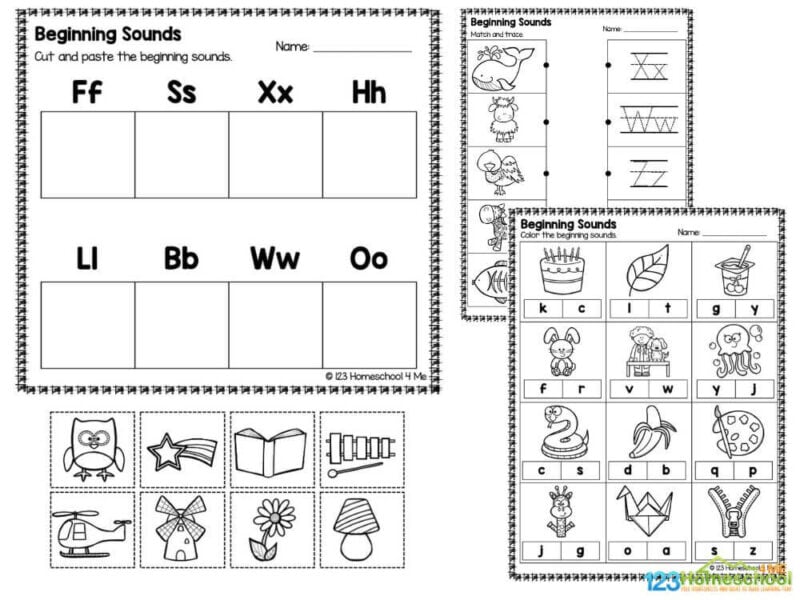 beginning letter sounds worksheets Beginning sounds refer to the initial sounds that appear at the start of words. For instance, in the word "cat," the beginning sound is the "c" sound. Learning about beginning sounds is crucial for K5 students because it lays the foundation for their reading and writing skills. By recognizing and mastering these sounds, children can develop phonemic awareness, which helps them decode words and improve their spelling. This essential skill not only boosts their confidence in literacy but also enhances their ability to communicate effectively. Encouraging children to explore and practice beginning sounds can make learning fun and engaging, setting them up for future academic successes.