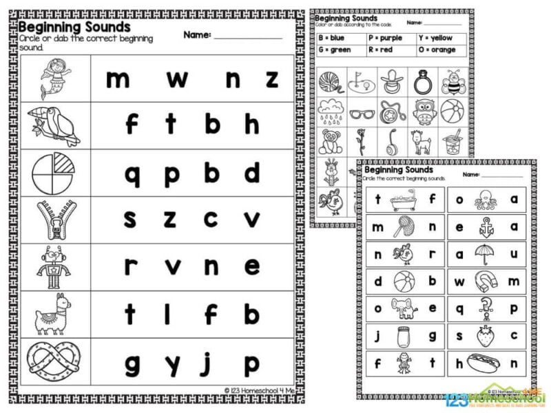 beginning sound worksheets free printable Understanding beginning sounds is a fundamental aspect of early literacy development for students. When children learn to recognize the initial sounds in words, they build a foundation for reading and writing that will serve them throughout their educational journey. This skill is crucial for several reasons.
First and foremost, beginning sounds help children develop phonemic awareness, which is the ability to hear, identify, and manipulate individual sounds in spoken words. This skill is essential for decoding words when they begin to read. When students learn to associate specific sounds with letters, they gain the tools necessary to break down unfamiliar words into manageable parts. This not only boosts their confidence but also enhances their overall reading fluency.
Moreover, mastering beginning sounds is also tied to vocabulary development. As students learn to connect sounds with letters and words, they expand their understanding of language and improve their ability to express themselves. For example, when children practice identifying the beginning sounds of words like "cat" and "car," they also engage with the concepts of those words, enriching their vocabulary in the process.
Additionally, learning beginning sounds fosters spelling skills. When students become familiar with the sounds that correspond to specific letters, they are better equipped to spell words accurately. This is especially important in early writing activities where they start to write stories or sentences. The confidence they gain from correctly sounding out and spelling words encourages them to express their thoughts through writing.
Furthermore, beginning sounds play a significant role in phonics instruction, which is a method of teaching reading that focuses on the relationship between sounds and their corresponding letters or letter combinations. Phonics instruction is often a key component of early literacy programs because it provides systematic and explicit strategies for helping children learn to read. This structured approach can significantly enhance a child's ability to recognize, pronounce, and understand words, ultimately leading to increased reading proficiency.