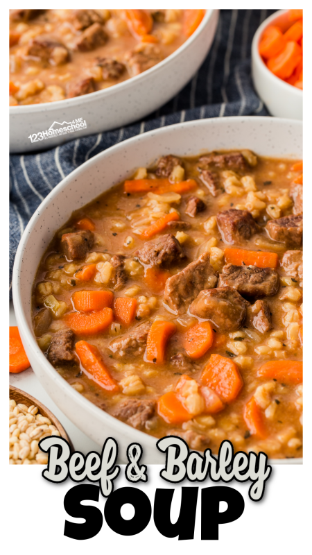 Get ready to warm your soul with a bowl of the BEST beef barley soup ever! This easy recipe is packed with flavor and hearty goodness, making it the perfect treat for cozy nights in. Trust us, once you try this classic stew, it will quickly become a family favorite! Who’s ready to simmer up something delicious?
