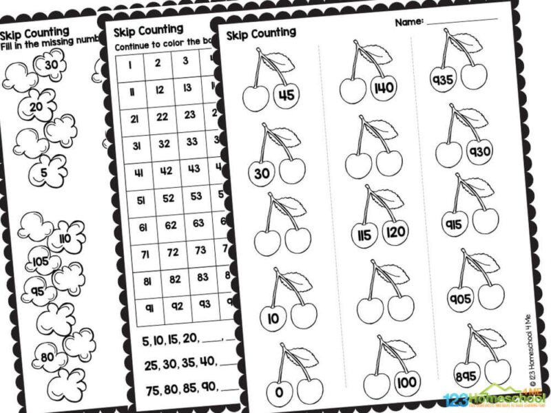 count by 5s worksheet Looking for a fun and engaging way to help your little ones learn skip counting by 5? Our Skip Counting by 5 Worksheets pack is just what you need! This set includes 12 pages of diverse activities that make learning both simple and enjoyable for preschool, kindergarten, and first-grade students. Each worksheet is designed with excitement in mind, featuring activities like coloring in the 100s chart boxes, filling in the blanks, and figuring out which number comes next in the sequence. This variety keeps kids motivated and curious as they practice their math skills. And checking answers has never been easier! Each worksheet comes with an answer key, allowing for quick and simple assessments. This means you spend less time grading and more time celebrating your child's learning progress. Plus, we understand that convenience is key. Simply download the PDF file of our Counting by 5's worksheets, and you're all set! These handy worksheets will easily integrate into your teaching plans and can be used at home or in the classroom.