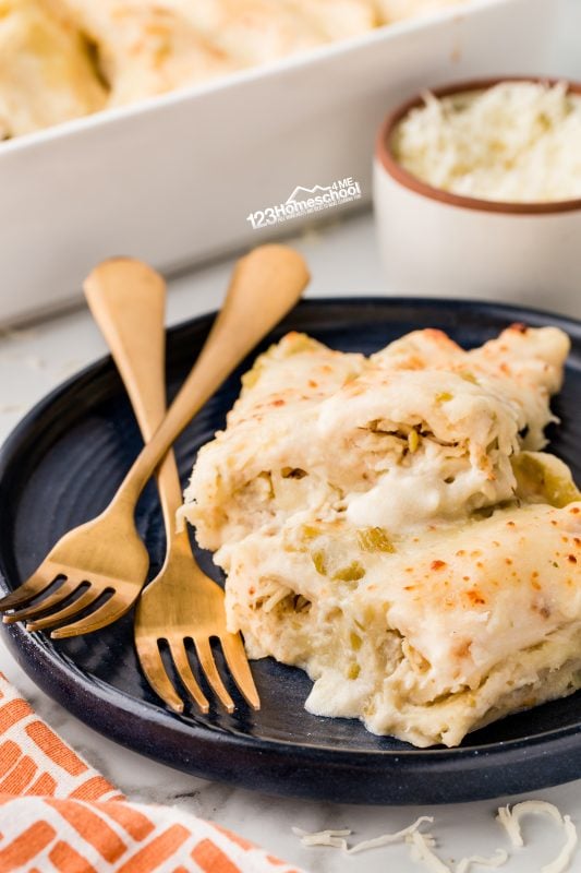 Enchiladas Recipe Get ready to indulge in these creamy, cheesy enchiladas! Bursting with flavor and baked to a perfect golden brown, they’re soft (but not soggy) and absolutely delicious. Trust us, you’re going to love every bite!