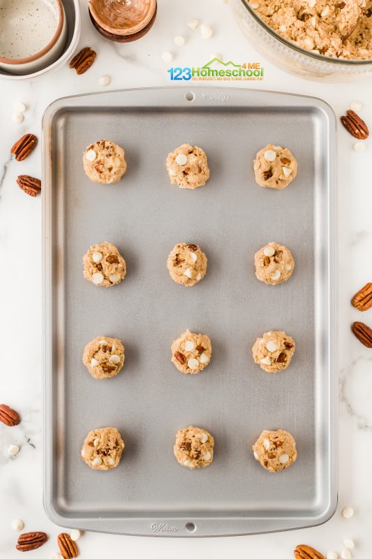 Oatmeal chocolate chip cookies recipe Spoon generous tablespoons of dough onto the prepared cookie sheets and get ready for some delicious cookies!
