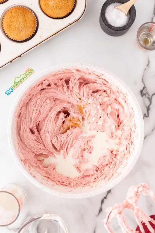 Best frosting for strawberry cake Mix for one minute until everything is well combined. Taste your frosting—if you find it needs a little extra thinness, consider adding another tablespoon of heavy cream or milk. If it’s too sweet for your liking, a pinch of salt can help balance the flavor.