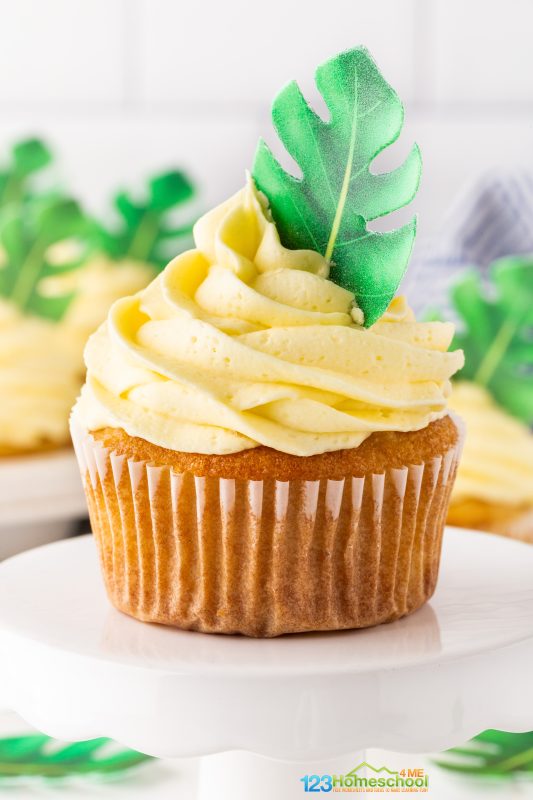 Cupcake Flavors for Summer All you need to whip up these delicious, light dole whip inspired cupcakes are a few simple ingredients: granulated sugar butter eggs milk all-purpose flour baking powder baking soda salt pineapple juice crushed pineapple lemon juice corn starch powdered sugar vanilla extract yellow food coloring (optional)