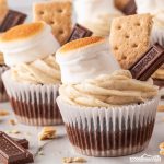 Elevate your summer treats with s'mores cupcakes that combine the classic flavors of toasted marshmallows, graham crackers, and chocolate in a convenient cupcake form!