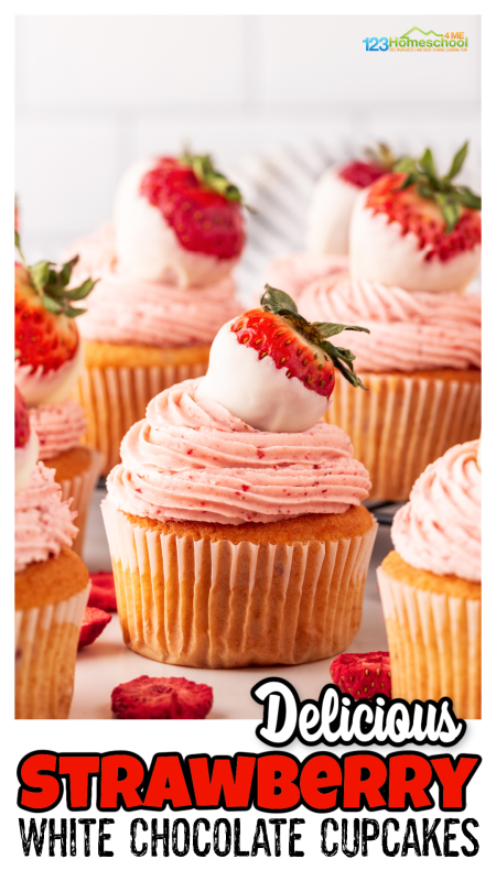 Get ready to discover your new go-to summer treat! These strawberry cupcakes are incredibly light, super moist, and absolutely perfect for June and July. But wait—what really takes them to the next level is the divine white chocolate strawberry frosting. Honestly, it's so good, I could eat it straight from the bowl with a spoon! Are you ready to dive into the best strawberry cupcake recipe ever? Let’s bake!
