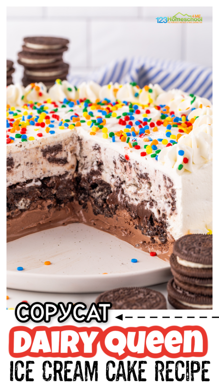 Get ready to indulge in a slice of heaven! Our homemade copycat DQ ice cream cake is here to steal your heart—and your taste buds! Creamy cookies and cream goodness just like your favorite Dairy Queen treat, but made right in your kitchen. Who's excited to whip up this easy Oreo cookie ice cream cake? Let’s dive in and create some delicious memories!