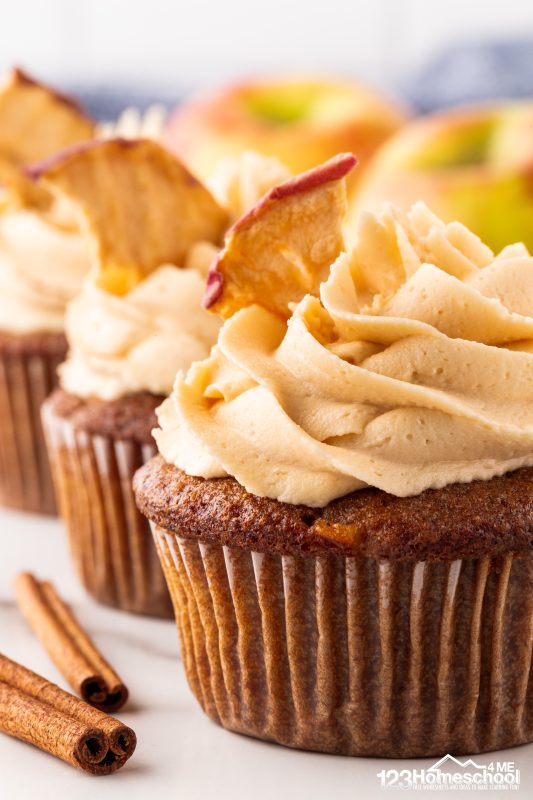 Just look at these stunning fall cupcakes! They’re absolutely picture-perfect, and I adore the earthy, natural decorations. Perfect for bringing a touch of autumn to any gathering! Fall cupcake flavors