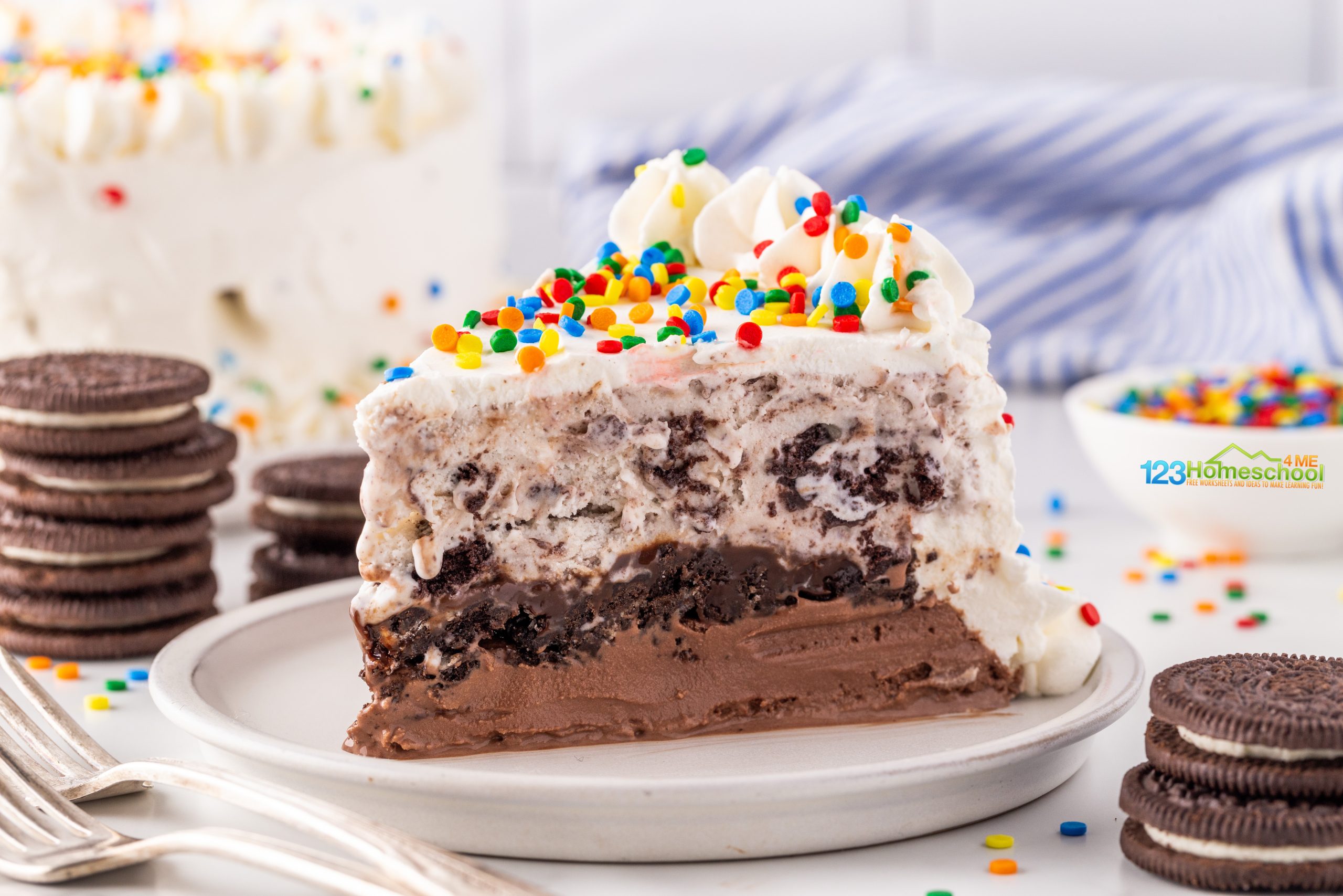 Try our homemade cookies and cream ice cream cake, inspired by Dairy Queen—it's easy to make and delicious!