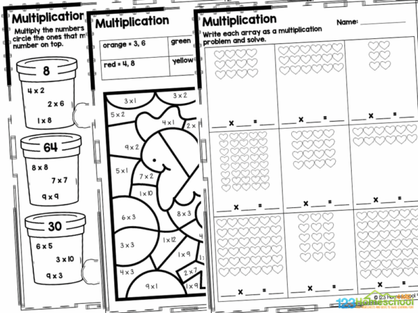 Grade R Mmultiplication Grade 3 Multiplication Worksheets