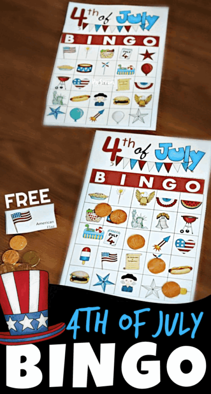 4th of july bingo