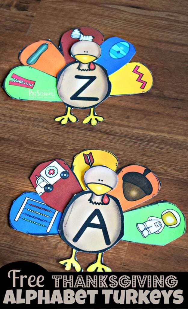 FREE Thanksgiving Counting Puzzles